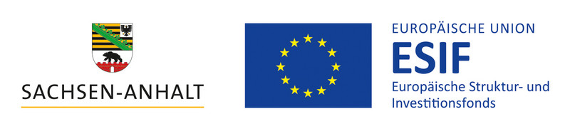 Logokombination Sachsen-Anhalt/Europäische Struktur- und Investionsfonds