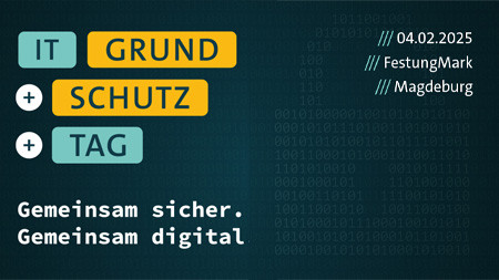 Werbebanner für den IT-Grundschutztag