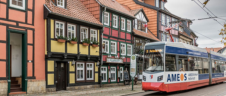 Straßenbahn in Halberstadt