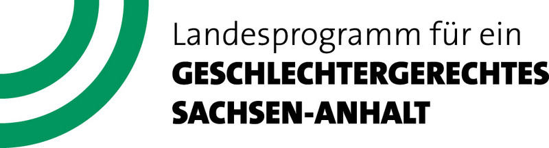 Logo Landesprogramm für ein geschlechtergerechtes Sachsen-Anhalt