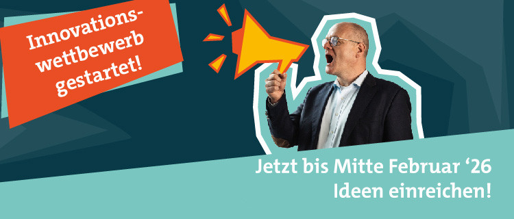 Symbolbild Aufruf zur Teilnahme am Innovationswettbewerb
